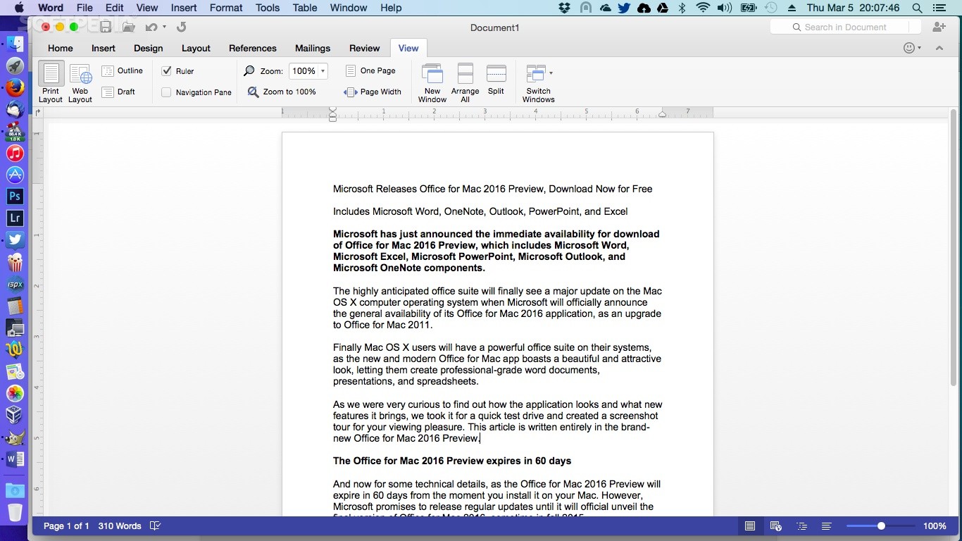 Microsoft word for mac free download 2018
